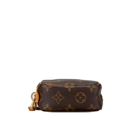 Pre Loved Louis Vuitton Pochette Accessoires Monogram Canvas Pouch Women Brown - Picture 3 of 7